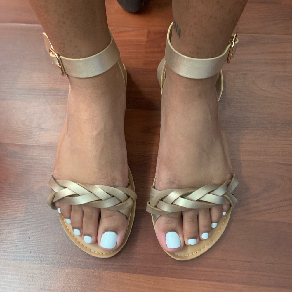 Gold Sandals